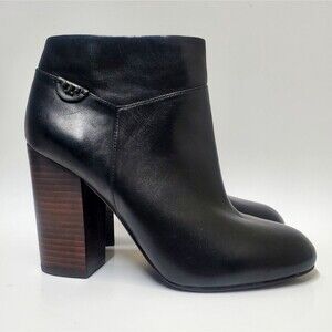 TORY BURCH Fulton Block Heel Ankle Booties in Size 9.5M